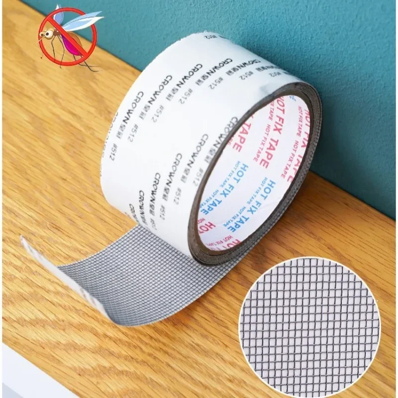 2 метра самоклеящаяся оконная сетка москитная ремонтная лента для экрана
