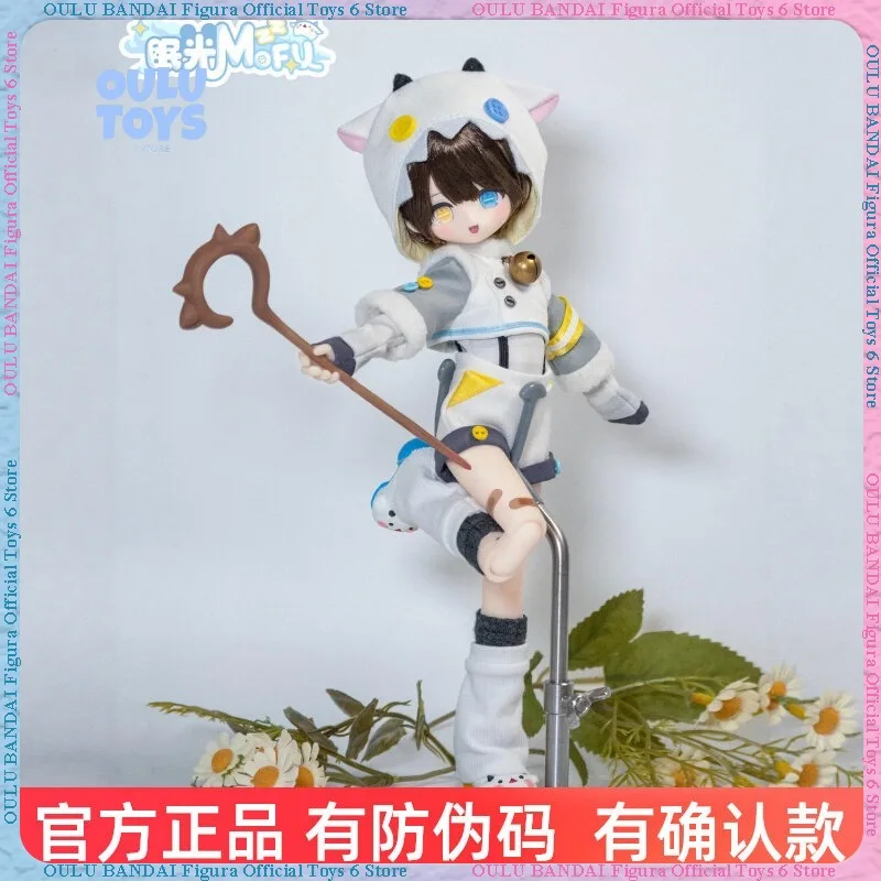 Фото Официальная коллекционная фигурка MOFU Light Sleep Series в масштабе 1/6 с пророщенными волосами - BJD кукла-мальчик в слепой коробке, коллекционная игрушка для демонстрации №1