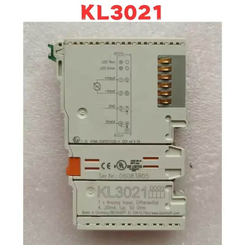 Б/у модуль KL3021 протестирован