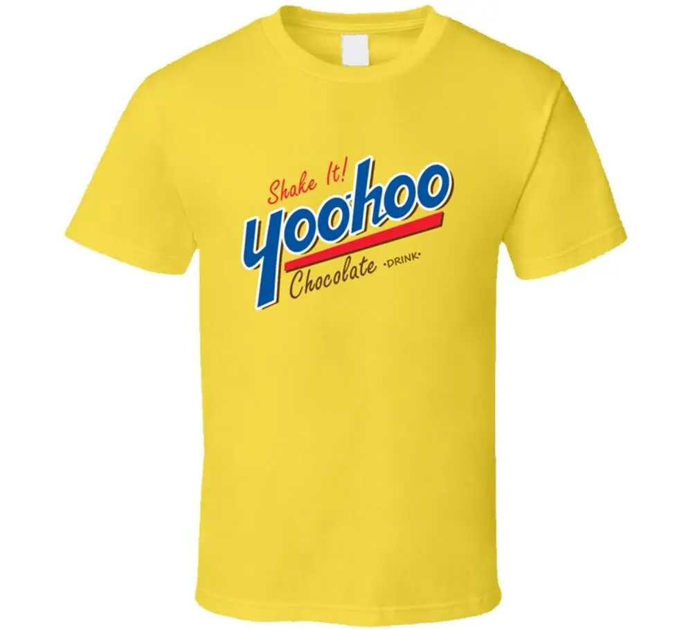 Drink Chocolate Yoo hoo Yoohoo Beverage Milk Ретро футболка 80-х годов для взрослых и детей