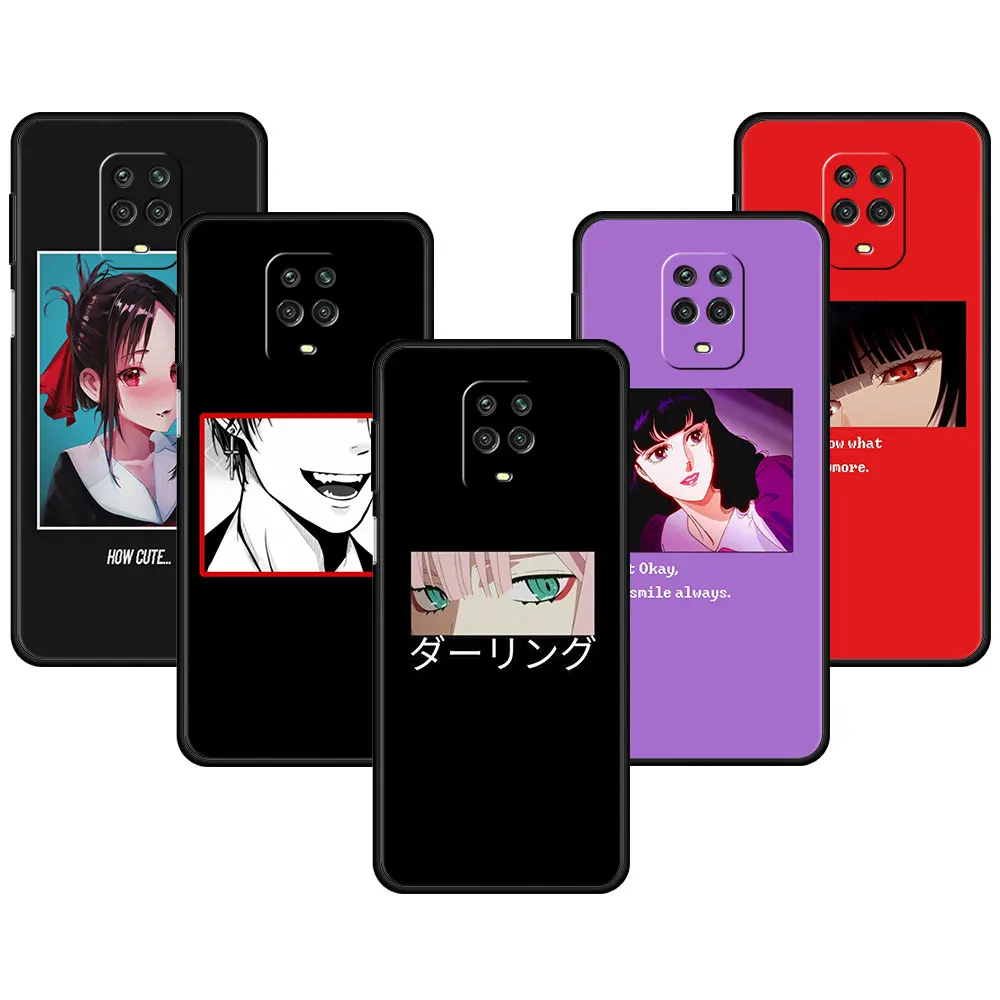 

For Xiaomi Redmi 10 7 9A 9C 11 Pro 9 9S 9T K40 8 K40S 8T K50 Mobilephone Mobilephone Japanese anime Love Friend Phone Funda