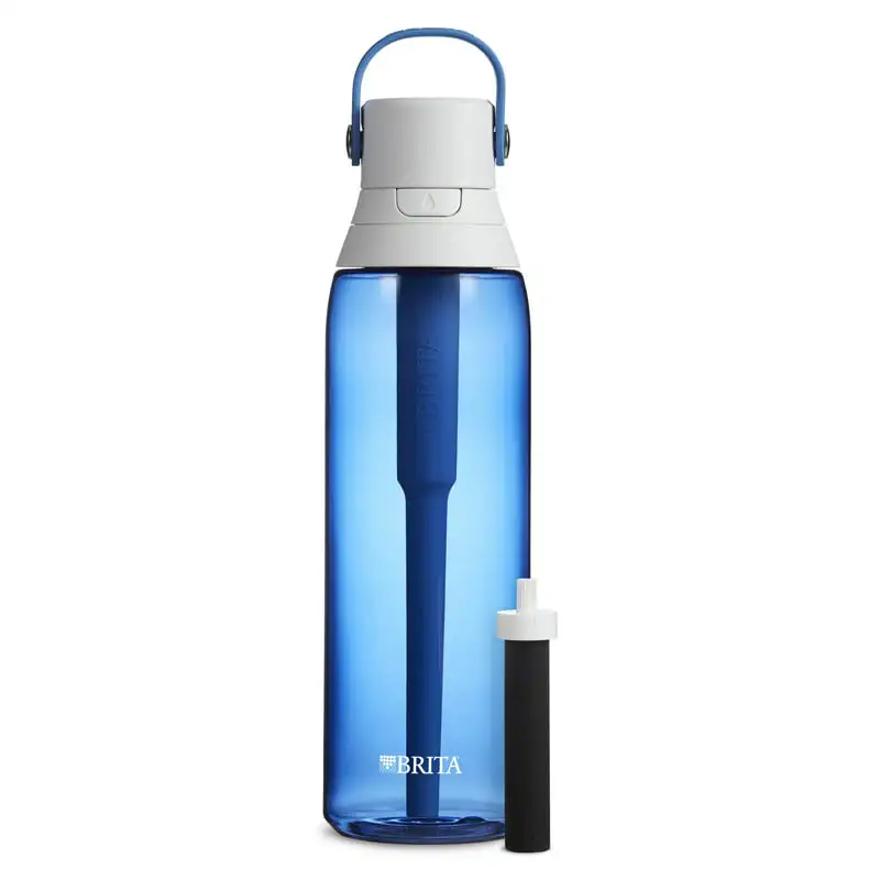 

Premium Water Bottle with Filter, BPA Free, Sapphire