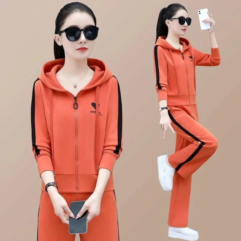 Женский модный костюм 2024 весна-осень новая повседневная куртка на молнии с