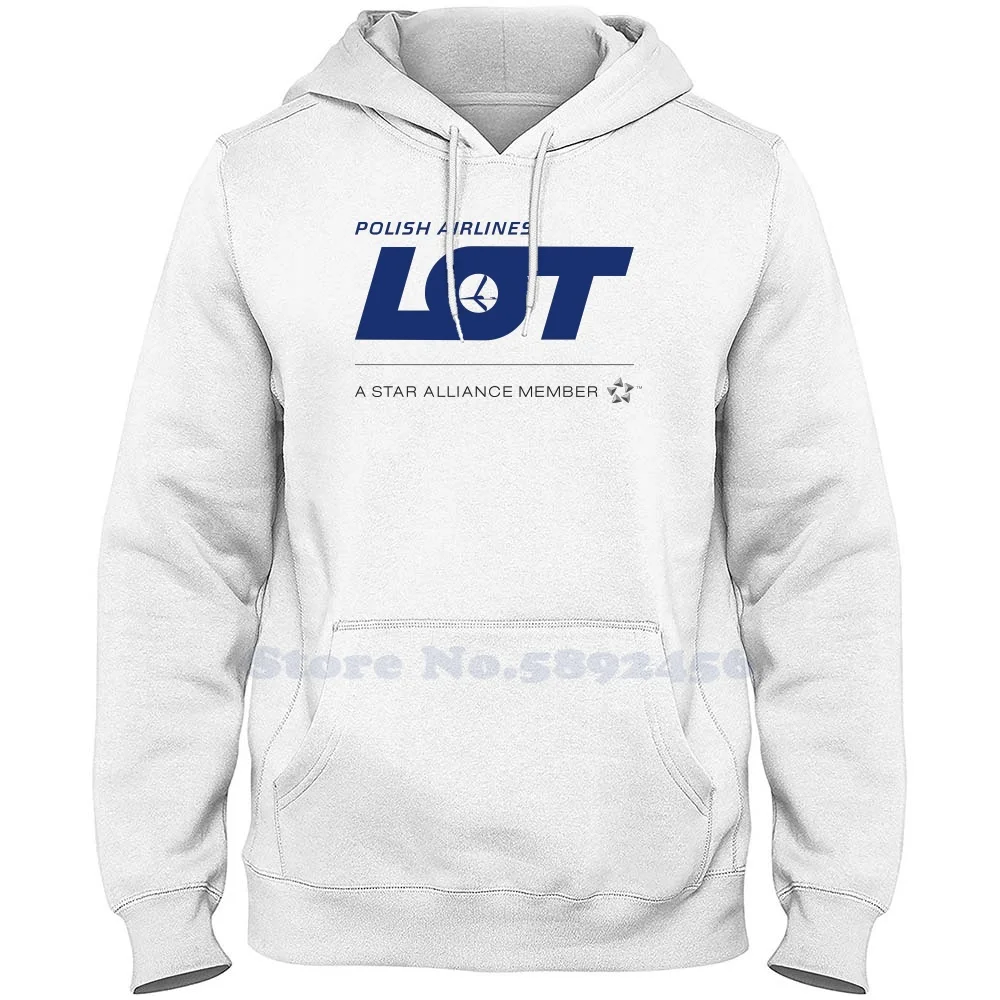 LOT Polish Airlines Brand Logo High-quality Hoodie 2023 New Graphic Sweatshirt