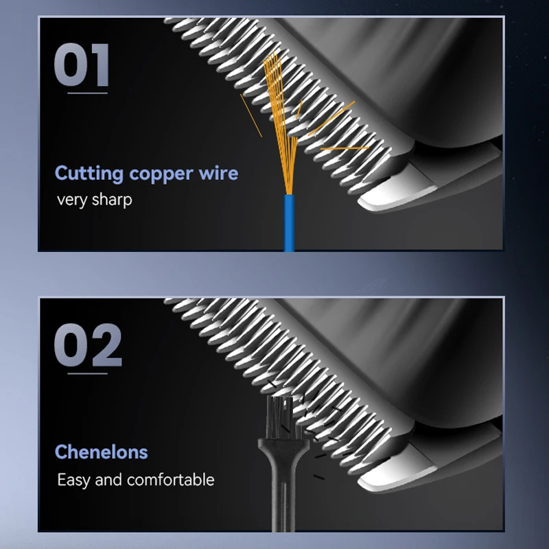 Профессиональная машинка для стрижки волос Kemei регулируемый триммер из