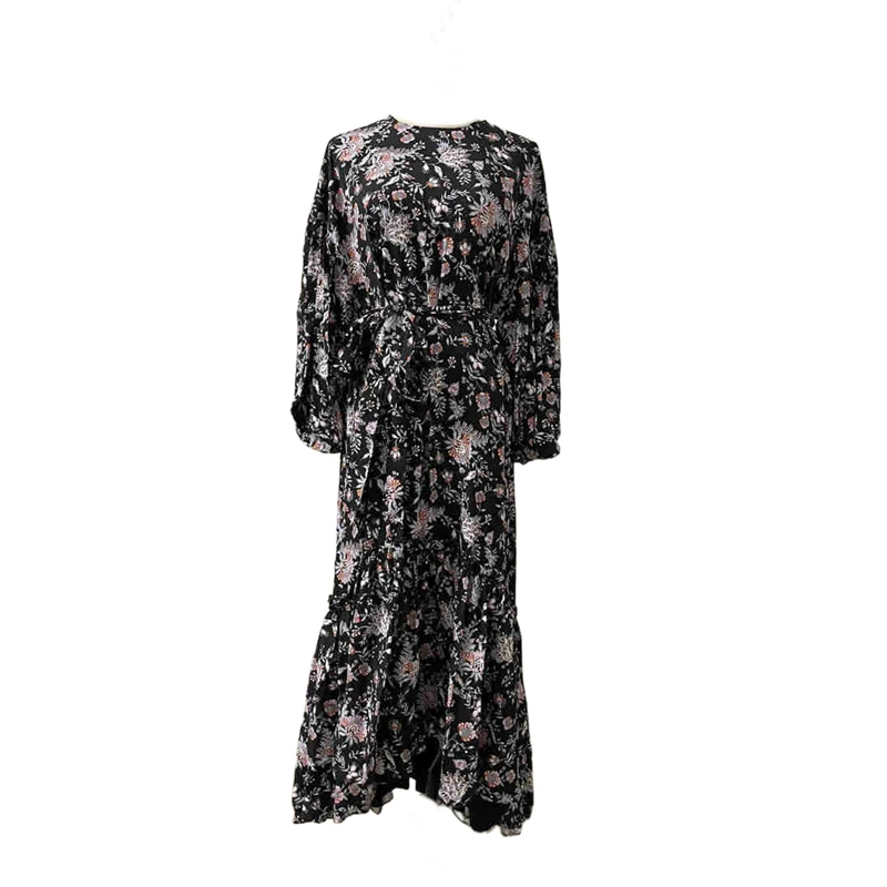 

Floral Print Oversize Midi Dress Size 1-5