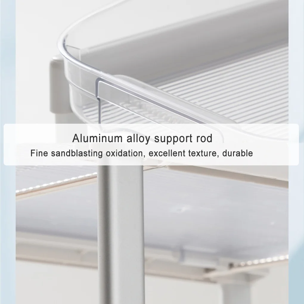 

2-Tier Pull Out Shelf Under Sink Storage Rack Kitchen Laundry Room Pantry Cleaning Tools Organizer Home Apartment