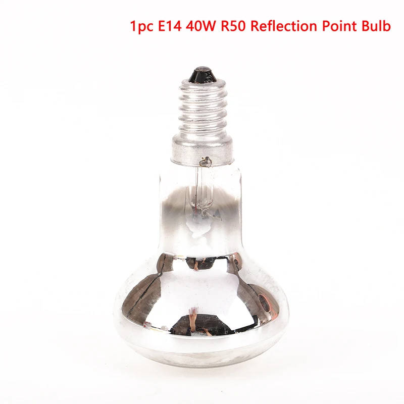 

40W E14 Incandescent Lamp Bulb Glass 220-240V Transparent Indoor Lava Lamp Incandescent Lamp R50 Reflection Point Bulb