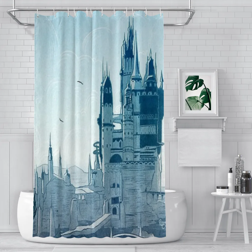 Limsa Lominsa-фантастическая Фотоштора для душа декоративная душевая занавеска ванной