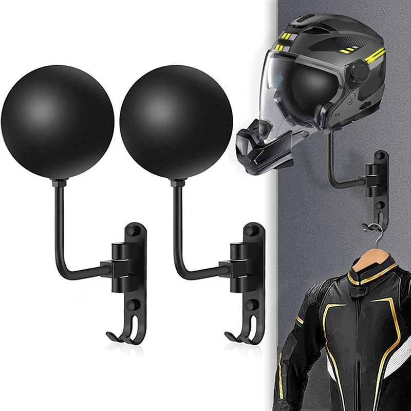 1 шт. стойка для мотоциклетного шлема настенное крепление вращение на 180 градусов