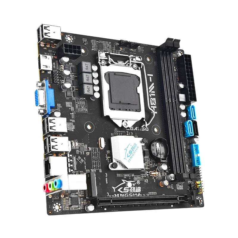 H81 itx Комплект материнской платы LGA 1150 с процессором Core I5 4690 8 ГБ 1600 МГц DDR3