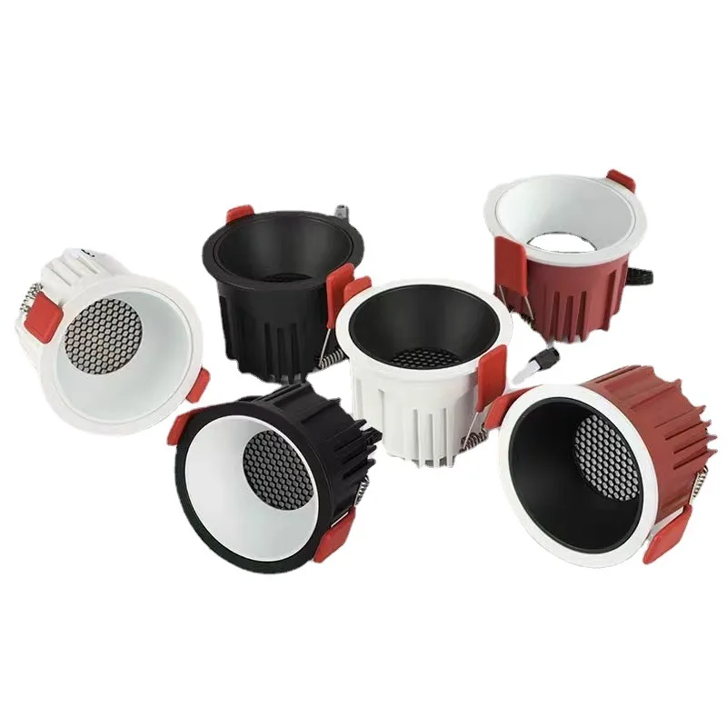 Круглый безрамочный монолитный блок искусственных элементов 7 Вт 9 12 15 18 24