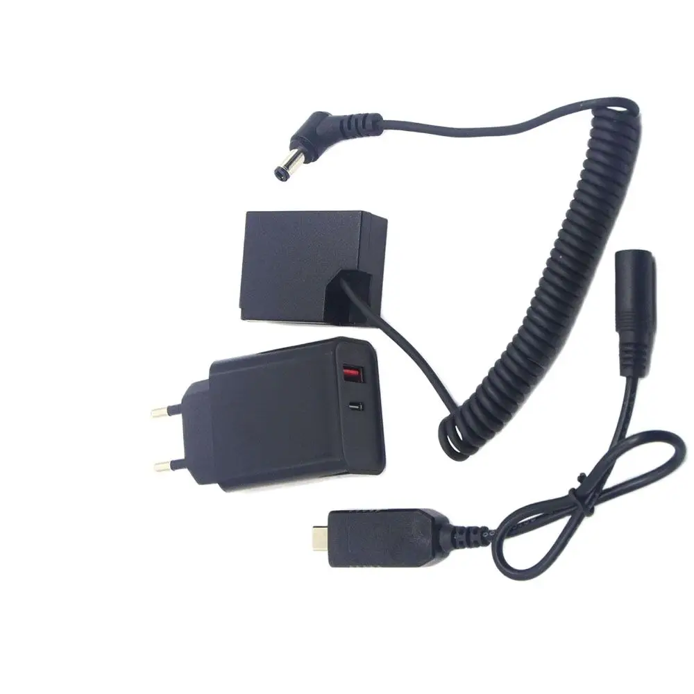 

PD-Decoy Digital Display Cable CP-W126 Coupler NP-W126 Dummy Battery PD Charger ​For Fujifilm X100V XH1 X100F XA5 XA7 XT200 XT1