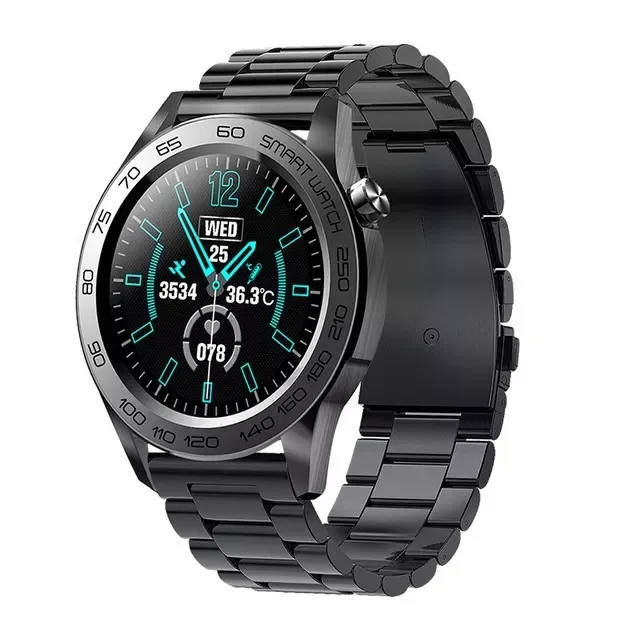 

Smart Watch Men Pedometer Sport Fitness Full Touch Intelligent Clock Body Temperature Waterproof Smartwatch For Android iOS