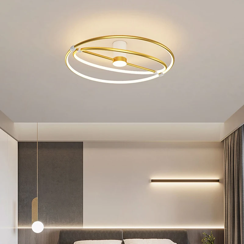 Минималистичные светодиодные люстры комнатная лампа для гостиной спальни