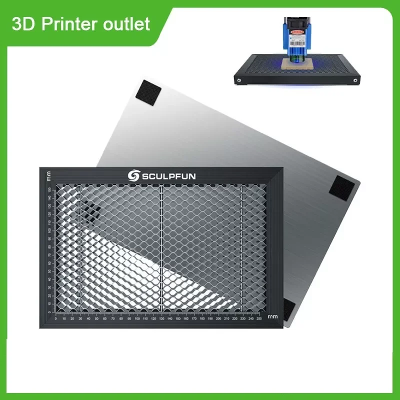 

NEW2023 New Laser Engraver Honeycomb Working Table Steel Panel Board Platform for Diode Laser Machine Clean Cutting Work 300x200