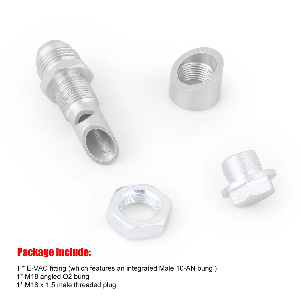 Комплект Scavenger из нержавеющей стали Dynoracing E-VAC вакуумный фиксатор выхлопной трубы