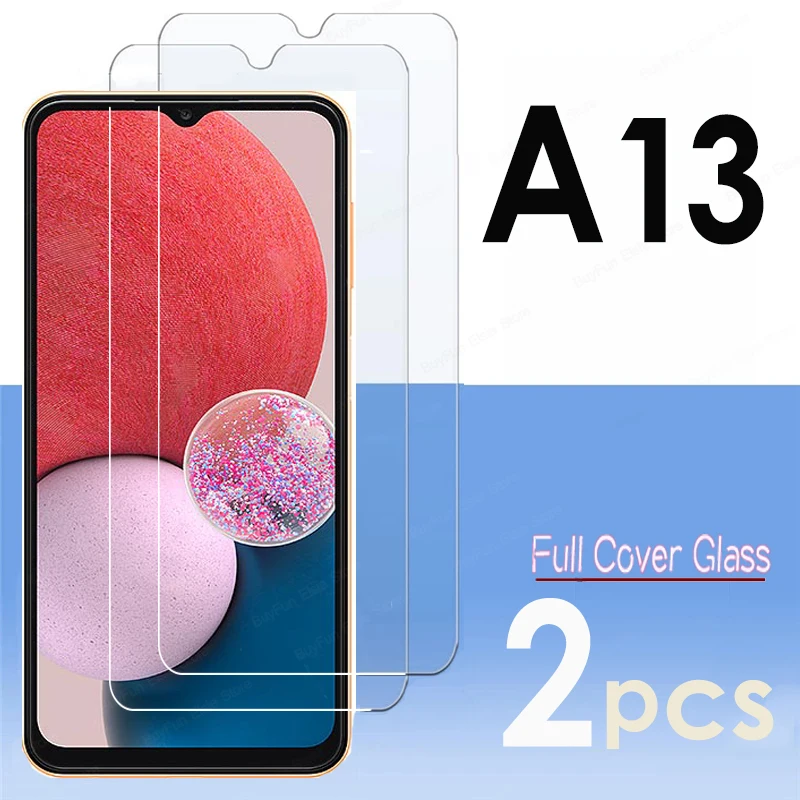 2 pcs Tempered Glass For Samsung Galaxy A13 cover Screen Protector For Samsung A13 A23 A33 A53 A73 5G glas 2.5D 9H Film armored