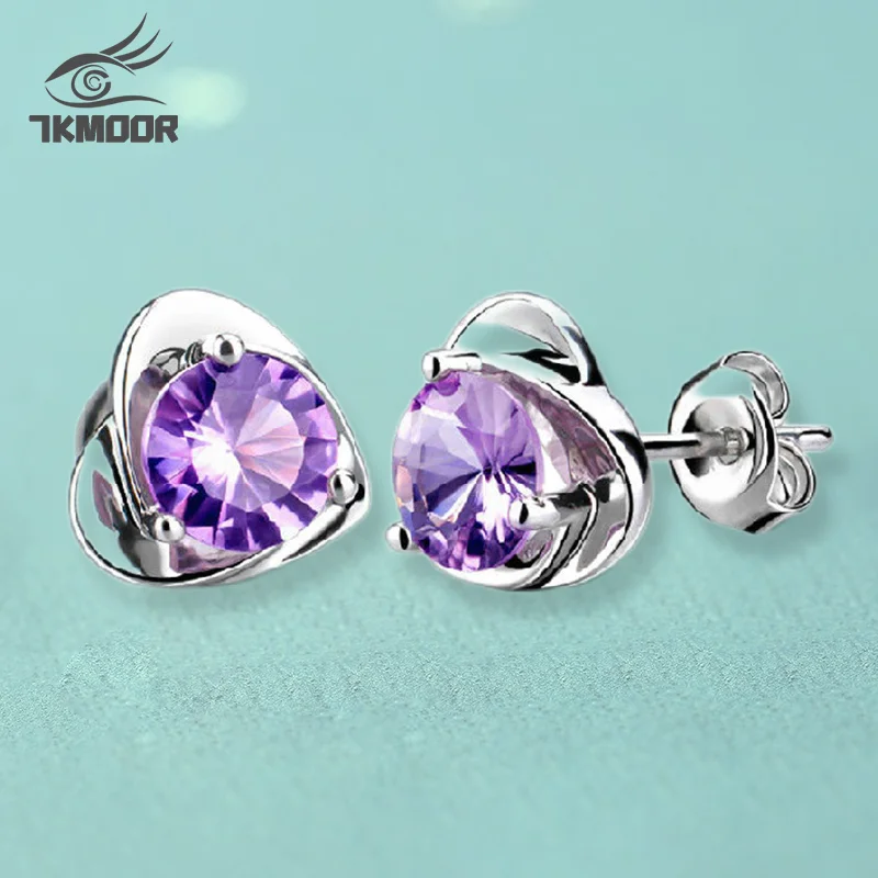 

Love Shape Weight Loss Earrings Silver Color Cubic Zirconia Magnetic Therapy Thin Earrings Chakra Burning Fat Health Jewelry