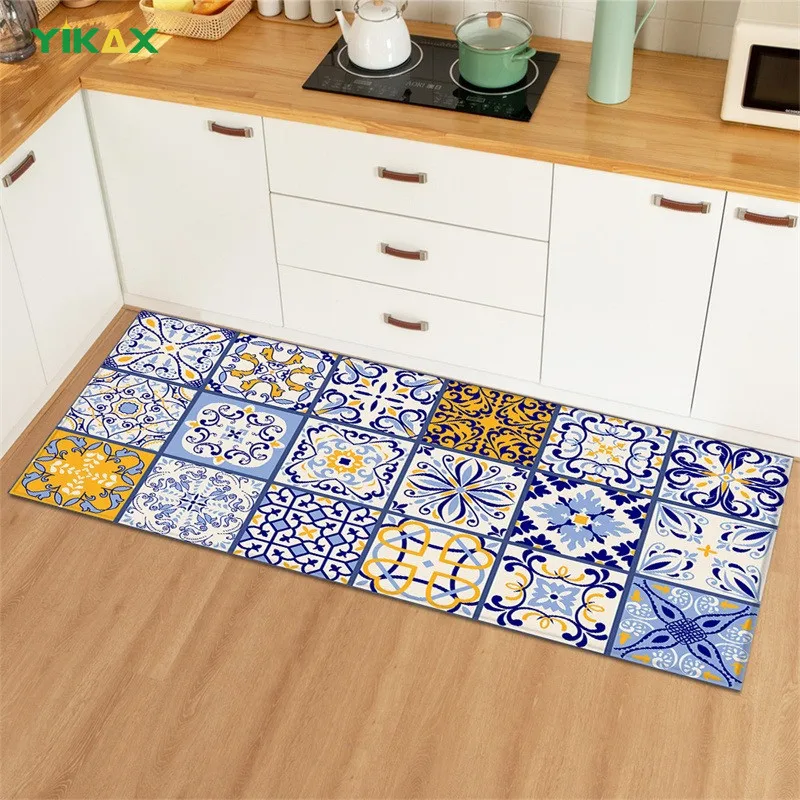 

Kitchen Floor Mat Carpet Bathroom Rug Entrance Doormat Anti Fatigue Hallway Door Washable 3D Bedroom Living Room Home Decoration