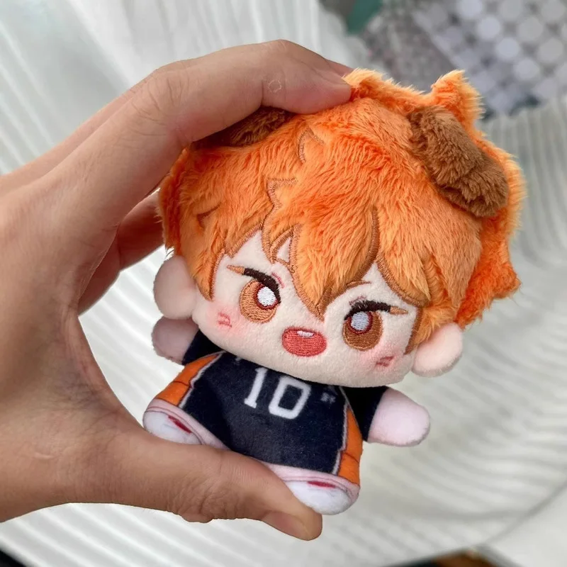 Фото 10 см Хайкю!! Хлопковая кукла Персонажи аниме Tsukishima、Hinata 、Kageyama、 Yamaguchi Tadashi Doll Аниме Периферийные плюшевые игрушки №3