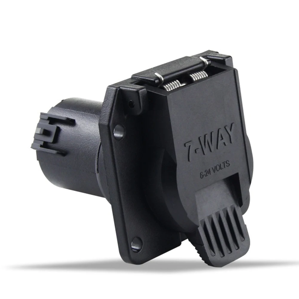 6-24v 7 Pin Power Plug Socket Connector Accessory For Us Vehicles Power Socket Trailer Power Outlet