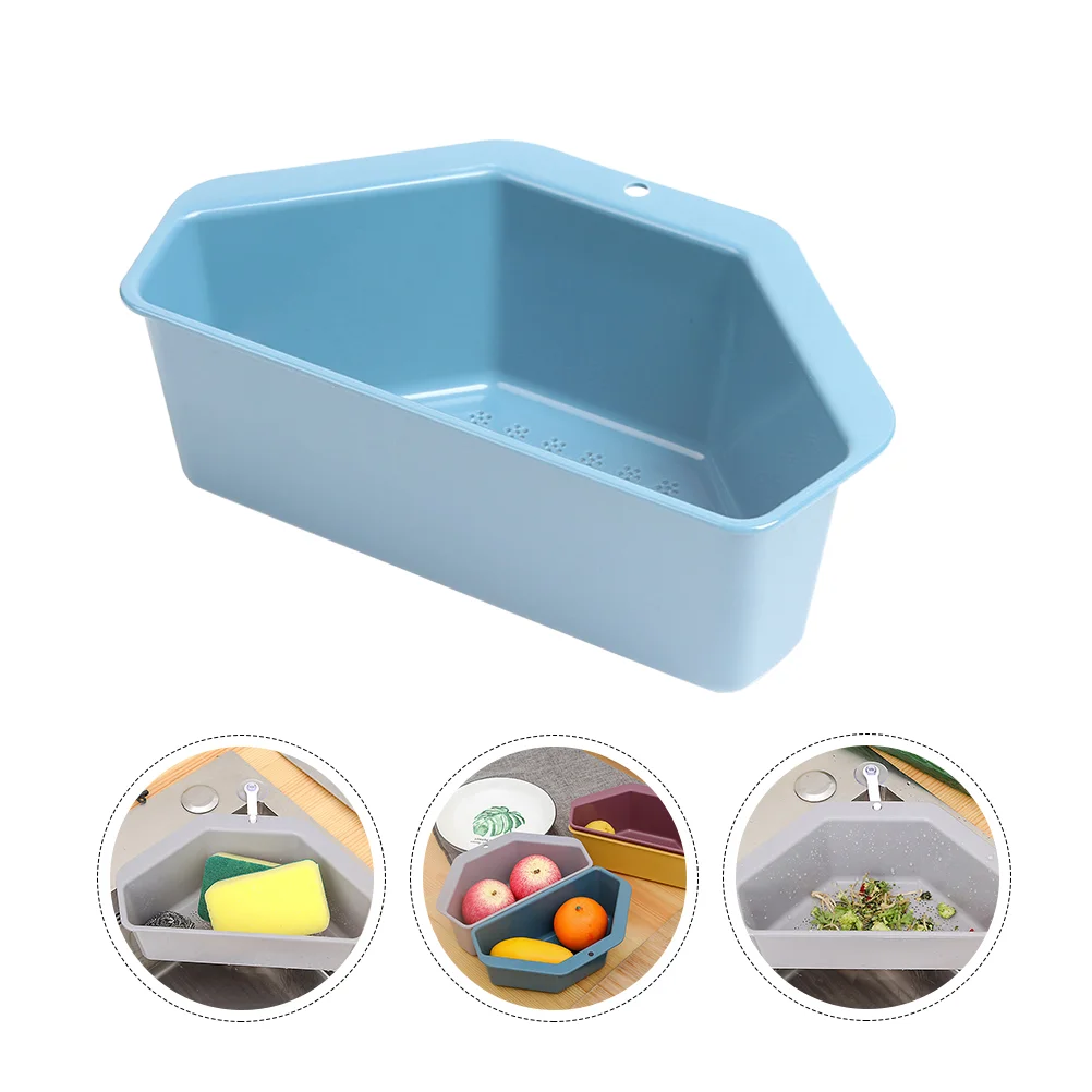 

3 Pcs Sink Sucker Cup Storage Shelves Drainage Rack Simple Simple Storage Holder