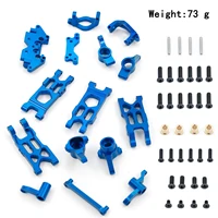 for 118 rc car hbx 18859 18858 18857 18856 full set upgrade parts swing arm steering cup group c base axle mount shock board