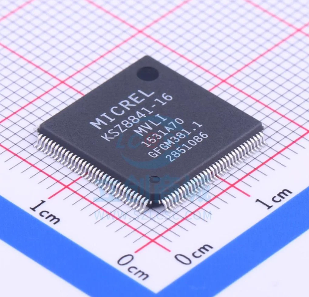

KSZ8841-16MVLI package LQFP-128 new original genuine Ethernet IC chip