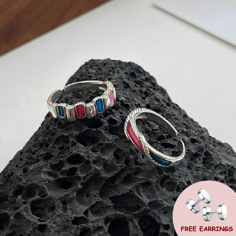 

Trendy 925 Silver Ring Jewelry Accessories for Women Wedding Party Engagement Promsie Bridal Gift Finger Rings Wholesale