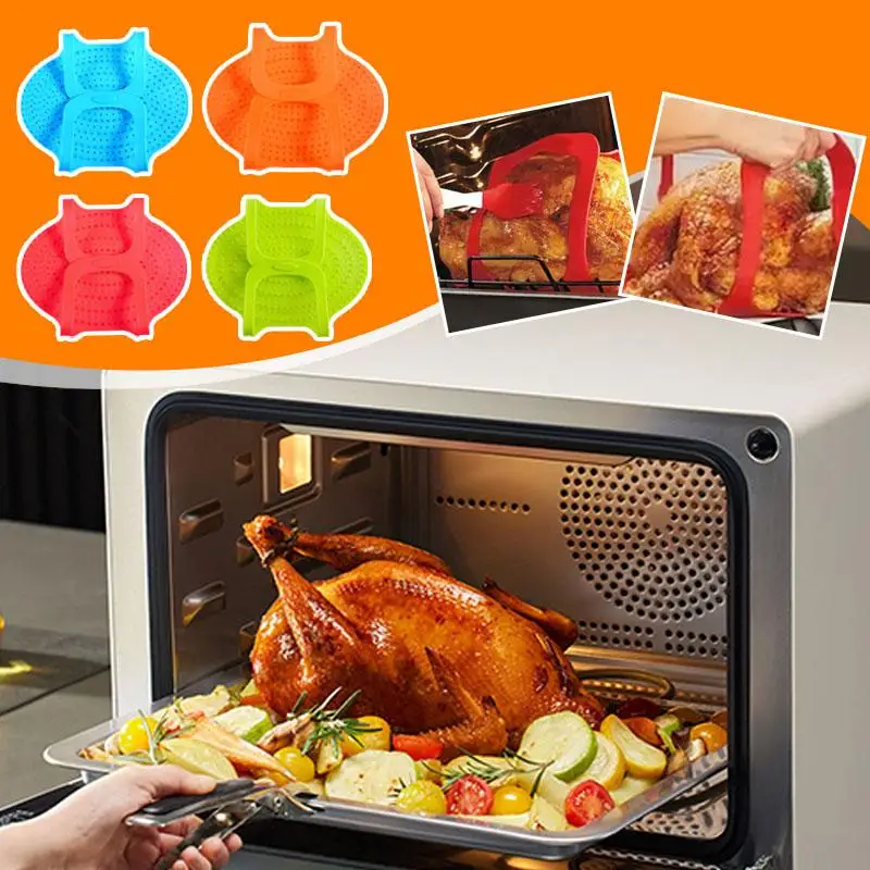 Подъемник для птицы противоожоговая Пищевая силиконовая жаропрочная сковорода