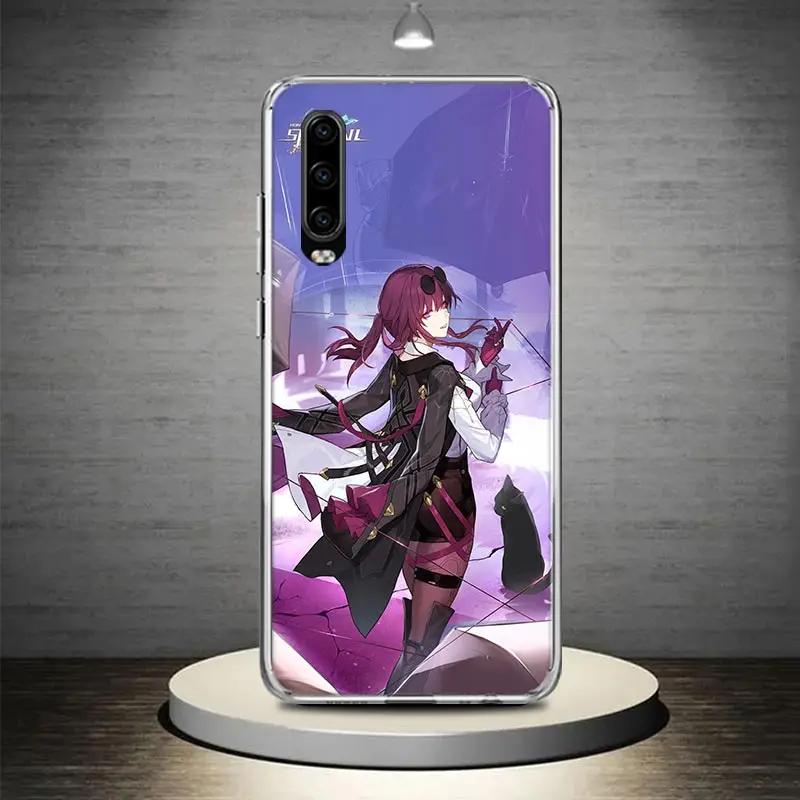 Чехол для телефона Honkai Star Rail Kafka Huawei P30 P40 P20 P10 Lite Mate 20 10 Pro Y5 Y6 Y7 Y9 P Smart Z 2019 Coque Funda