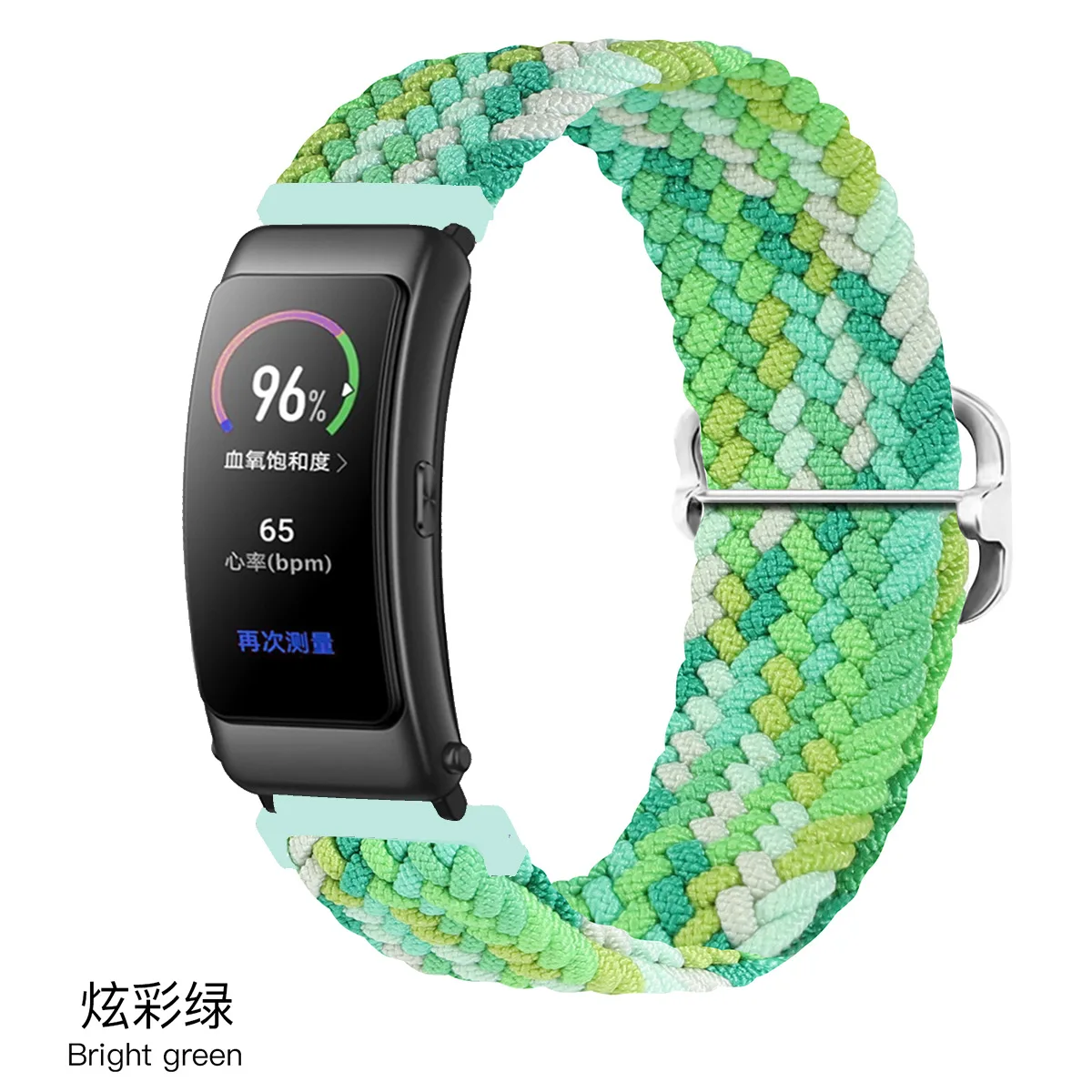 

Premium 18MM Adjustable Stretch Braid Band Mi Mi Smartwatch Women's Men's bracelet Garmin Vivoactive 4S/Venu 2s TicWatch C2