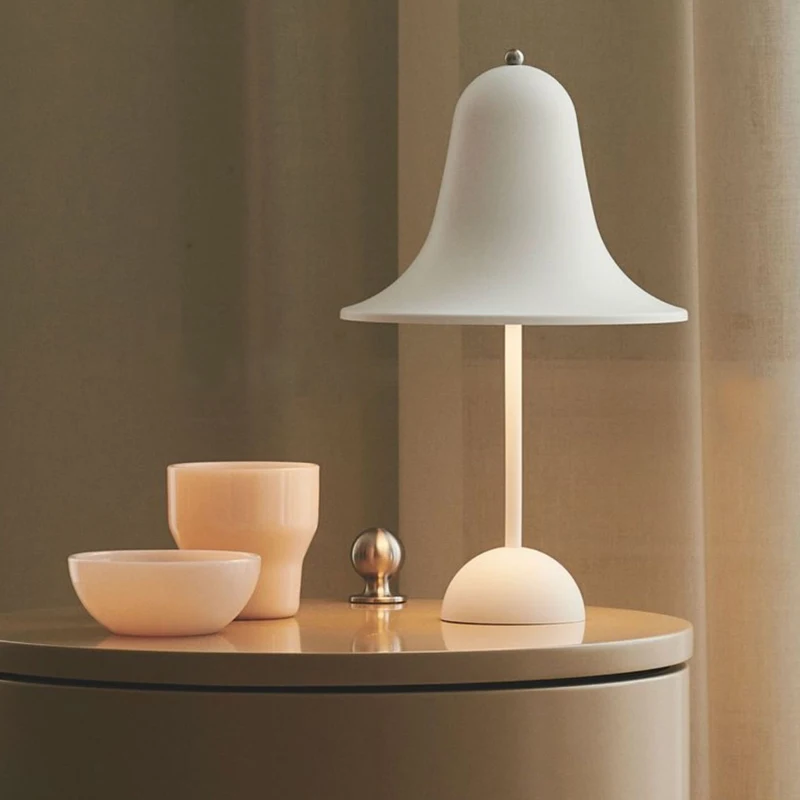 

Led Nordic Bedroom Decoration Bedside Table Lamp For Study Usb Rechargeable Reading Desk Light