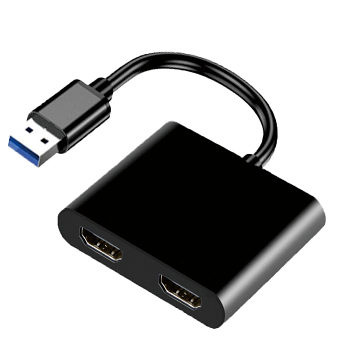 

USB HDMI-Compatible Converter 1920X1080P@60Hz USB3.0 to Dual HDMI-Compatible with One to Two On-Screen Display Adapters
