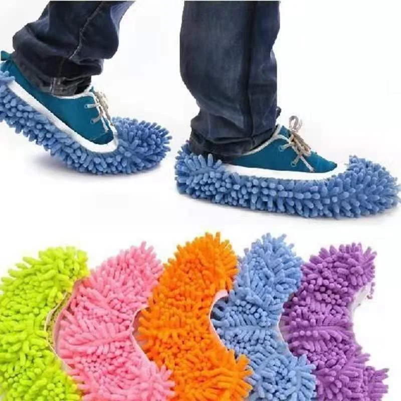

1PC Dust Mop Slipper House Cleaner Lazy Floor Dusting Cleaning Foot Shoe Cover Mops Slipper Shoe Dust Covers Household New