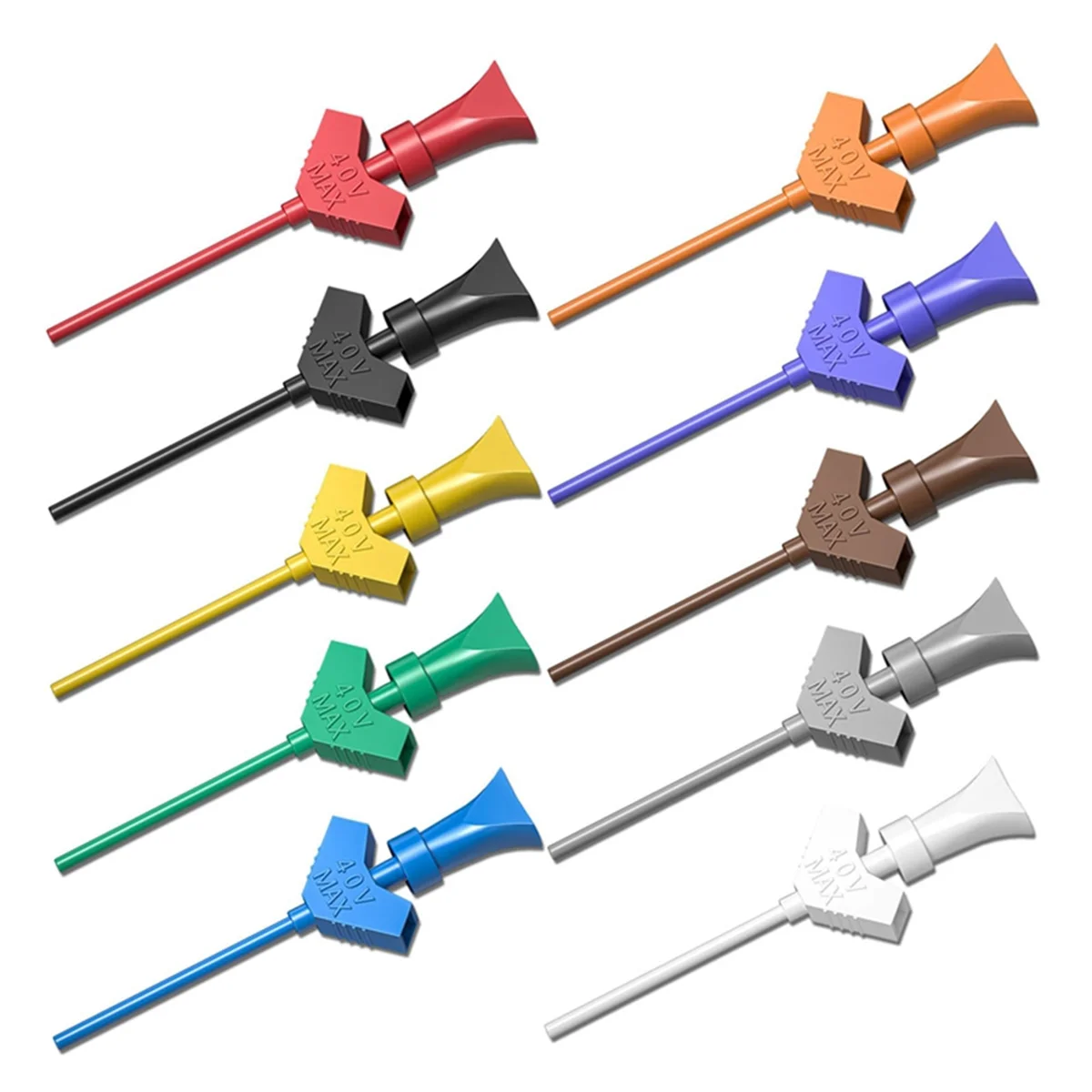 P5003 10 шт. SMD IC тестовый крючок зажим мини-захват для перемычки DIY макетный