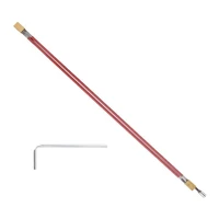 guitar truss rod guitar electric guitar truss rod 460mm two way red copper head guitar dual truss rod adjustment tool with 4mm w