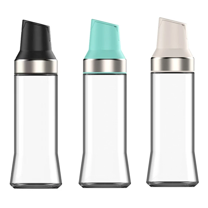 

Oil Dispenser Bottle Automatic Cover Opening for Kitchen Cooking Durable Vinegar Pot Kitchen Supply Oil Bottle