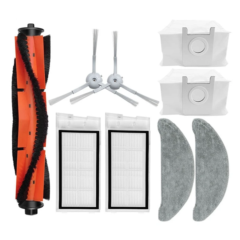 Набор запасных частей для робота-пылесоса Xiaomi ROIDMI Eve Plus SDJ01RM основная боковая