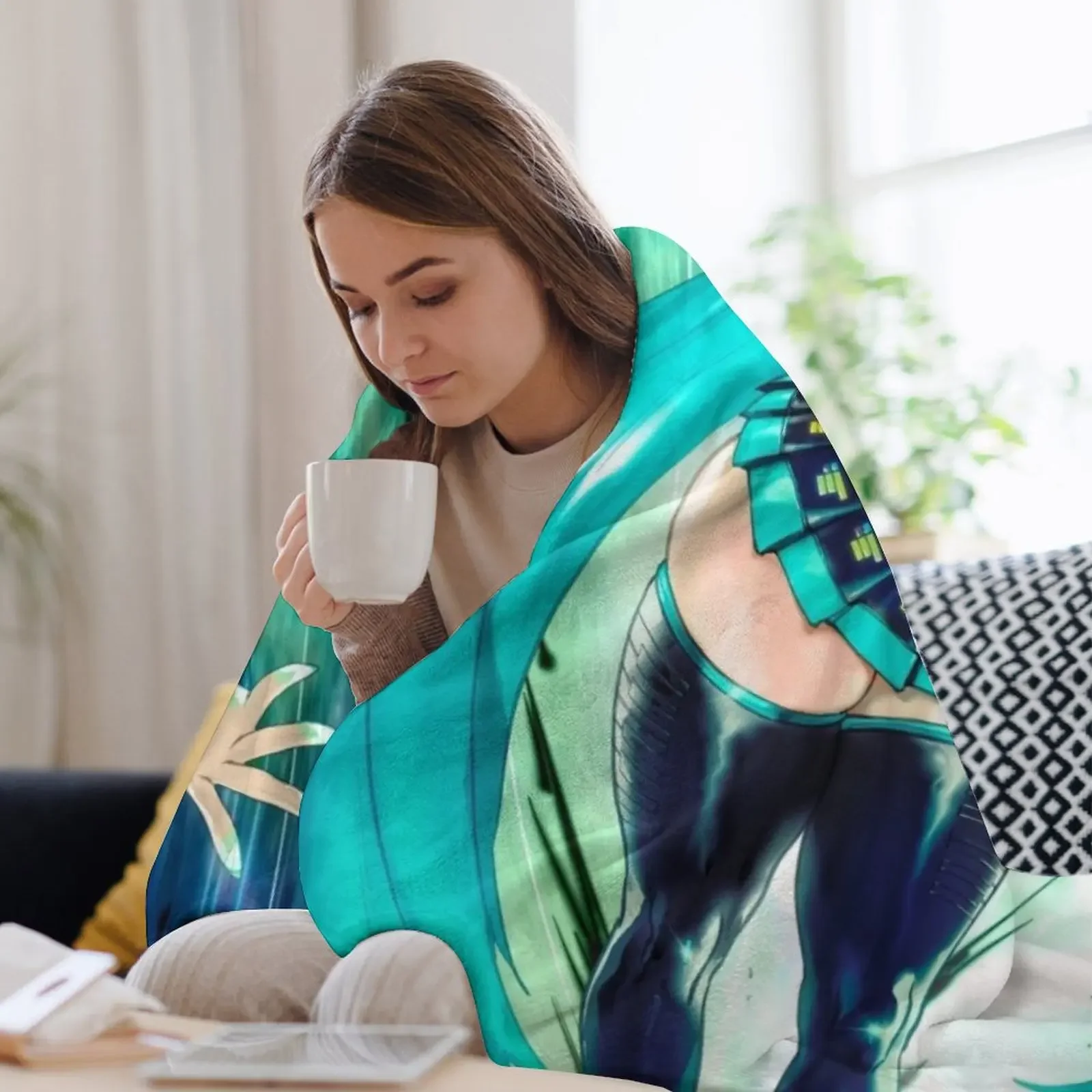 Одеяло Мику забавный подарок на диван одеяла