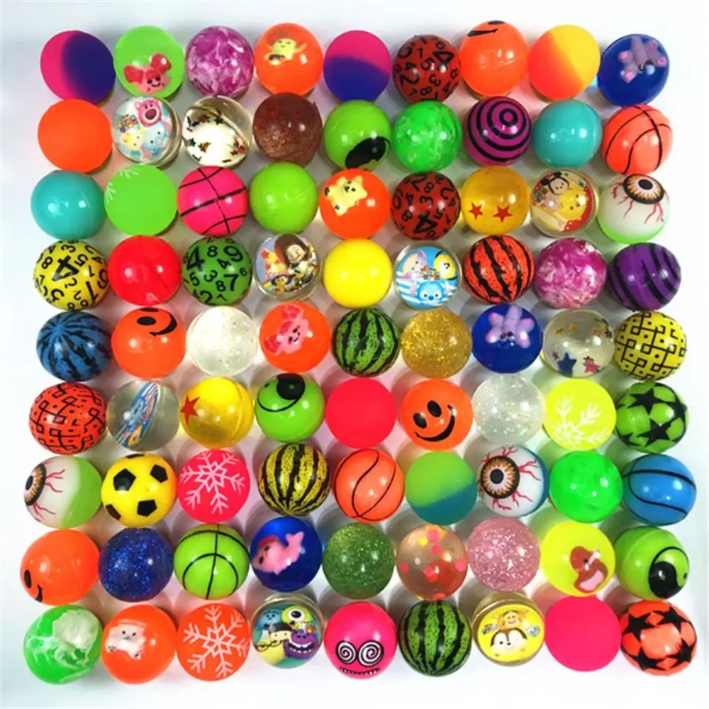10 шт. цветные попрыгающие шарики, 25 мм, воздушные шарики-упругие облака, водные игрушки для мальчиков, спортивные игры, сад