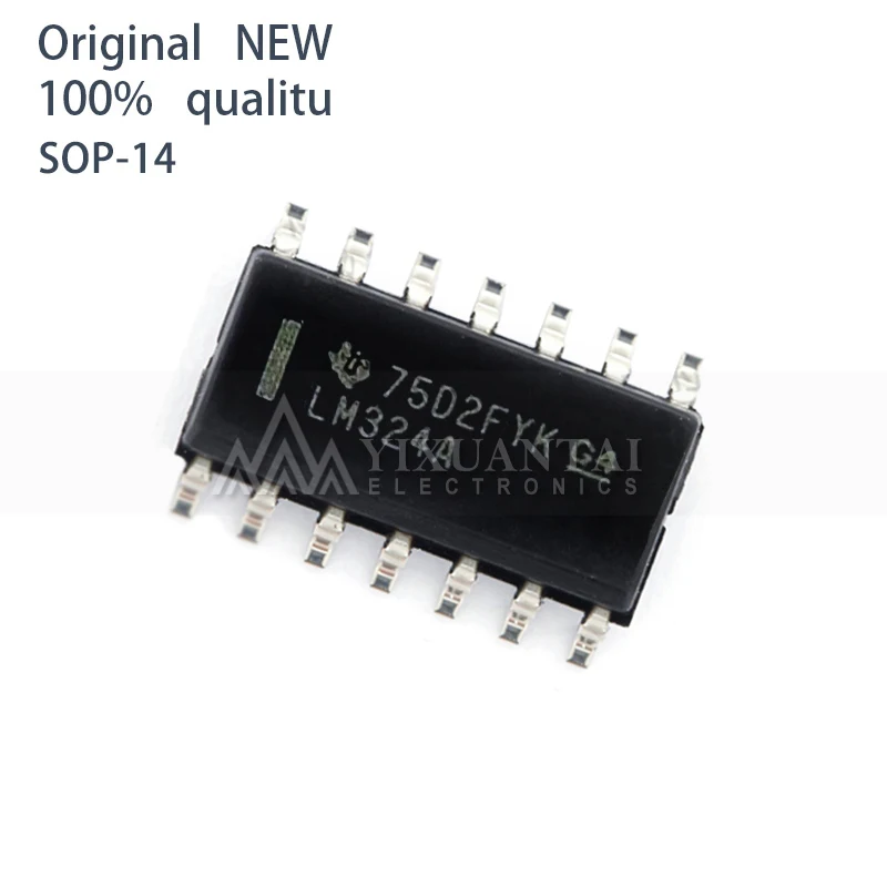 

10PCS/LOT New original LM324ADR LM324DR LM324 LM324ADR2G SOP-14 spot hot sale