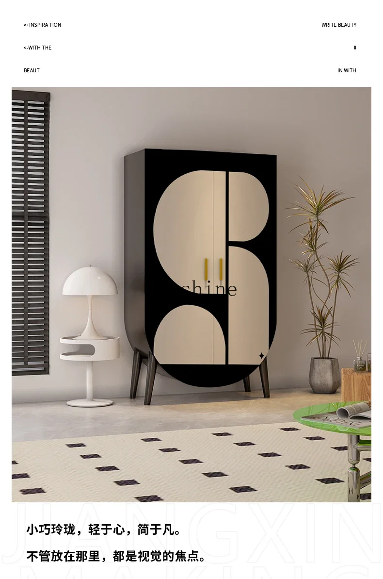 Современный простой многофункциональный шкаф для домашней спальни из массива