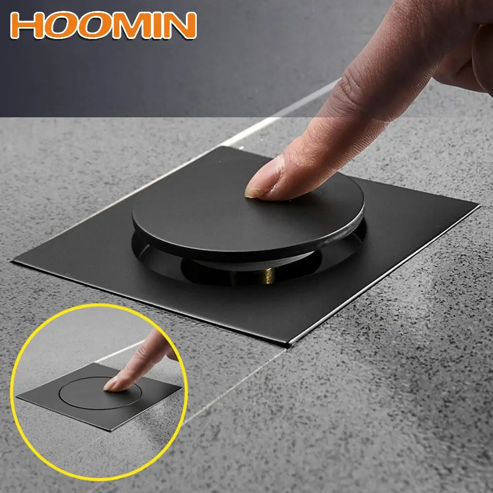 

Сливная крышка для душа HOOMIN, пробка из латуни и хром, 10 х10 см