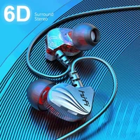 olhveitra wired earphones in ear for computer iphone samsung pc 3 5mm earbuds auriculares stereo headset gamer handfree with mic