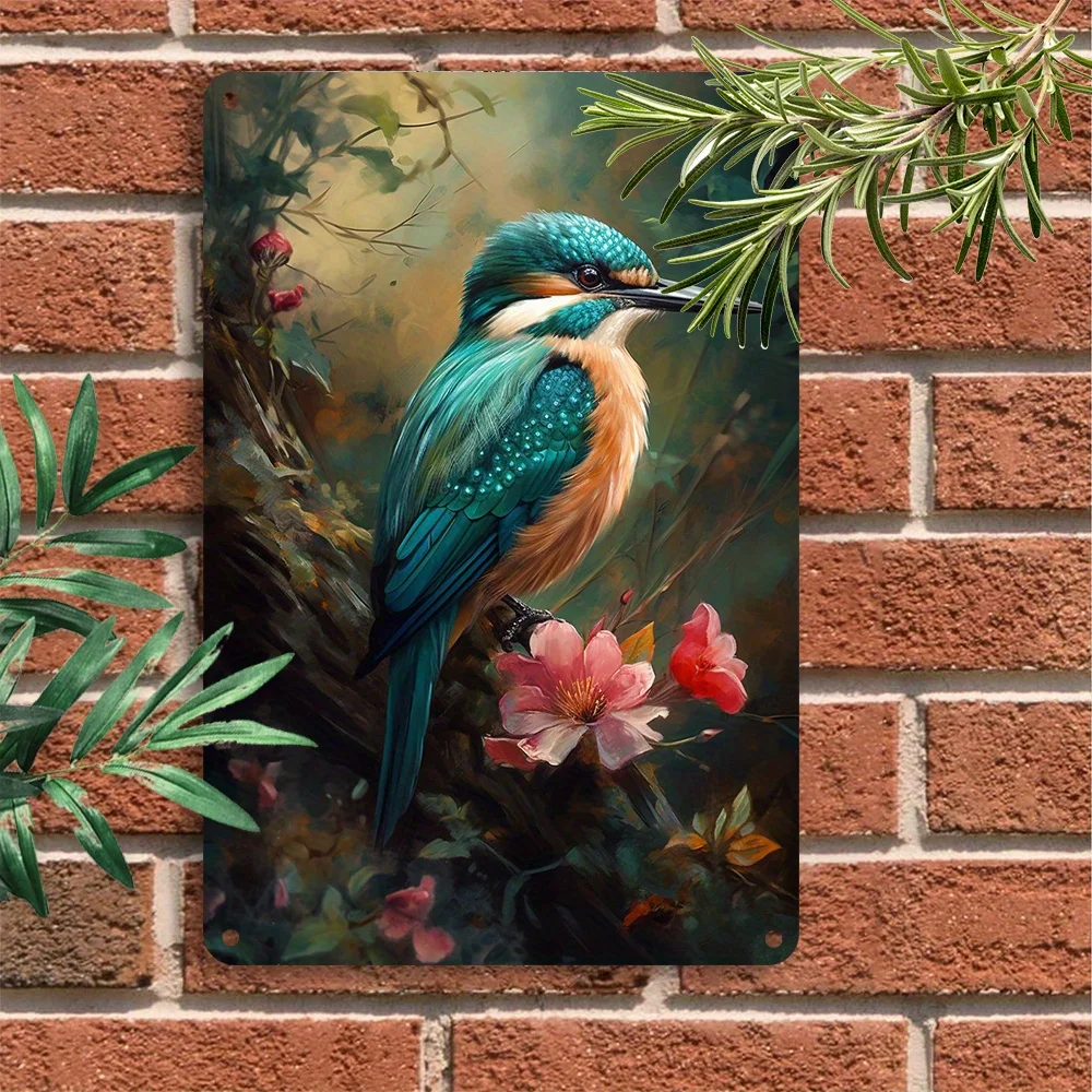 Винтажные рождественские жестяные таблички — металлический настенный декор в