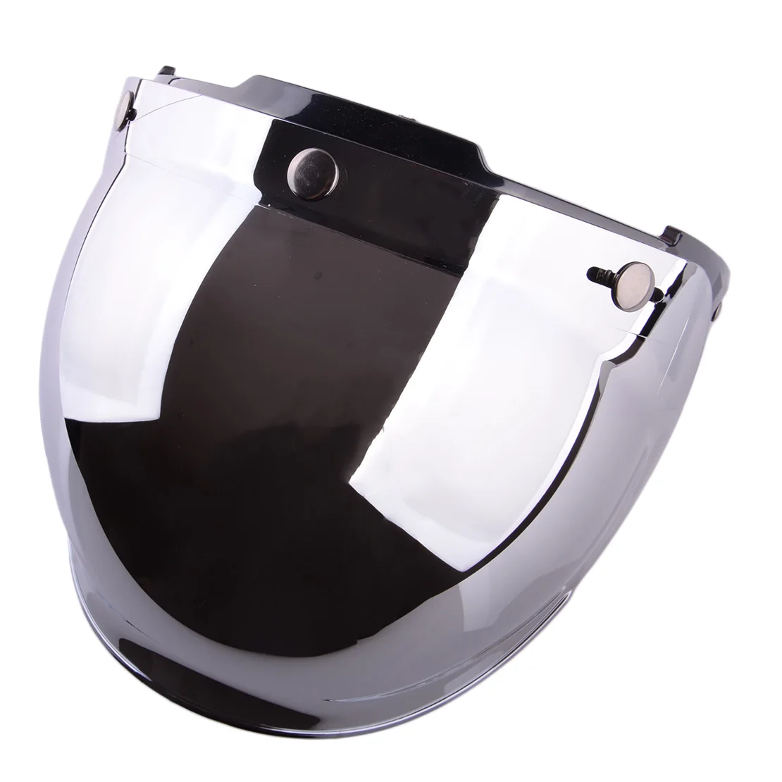 

Universal Motorcycle 3-Snap 3/4 Open Face Vintage Retro Helmet Wind Shield Len Anti-fog Anti-scratch Anti-UV