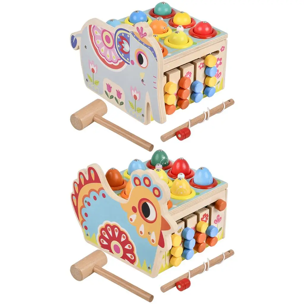 

Hammering and Pounding Toys with Xylophone Fine Motor Skills for Preschool
