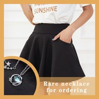 high waist skirt mini short falda plisada sexy summer clothes for women roupa feminina shorts negra tutu tableada